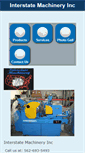 Mobile Screenshot of interstatemachineryinc.com